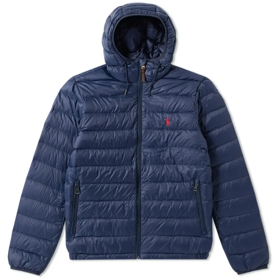 Lightweight Hooded Down Jacket