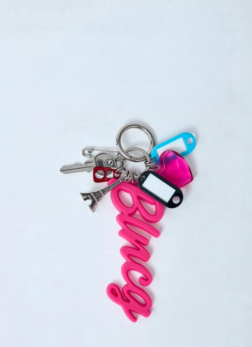 Hourglass Soft Big Souvenirs Keyring