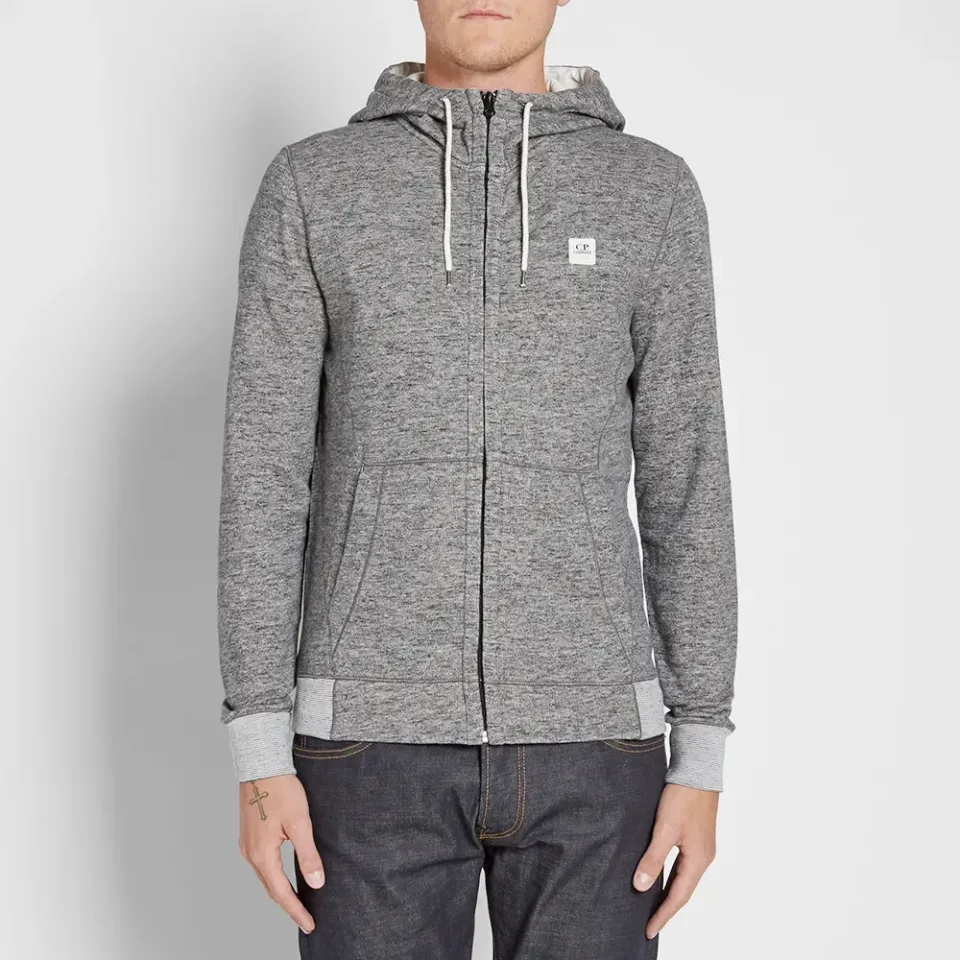 Patch Logo Zip Hoody
