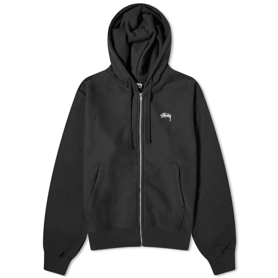 Stock Logo Zip Hoodie