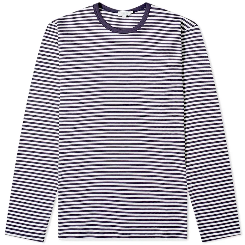 Long Sleeve English Stripe T-Shirt