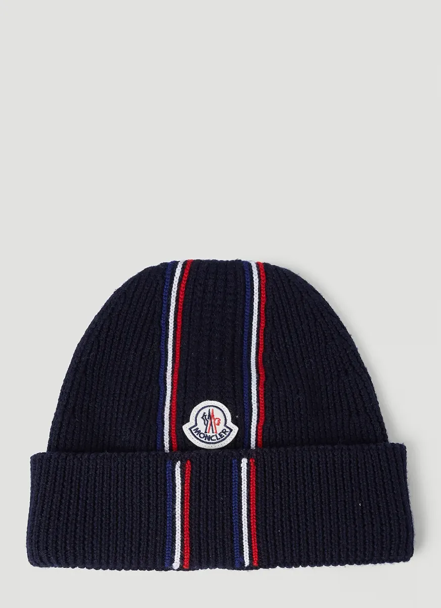 Stripe Beanie Hat