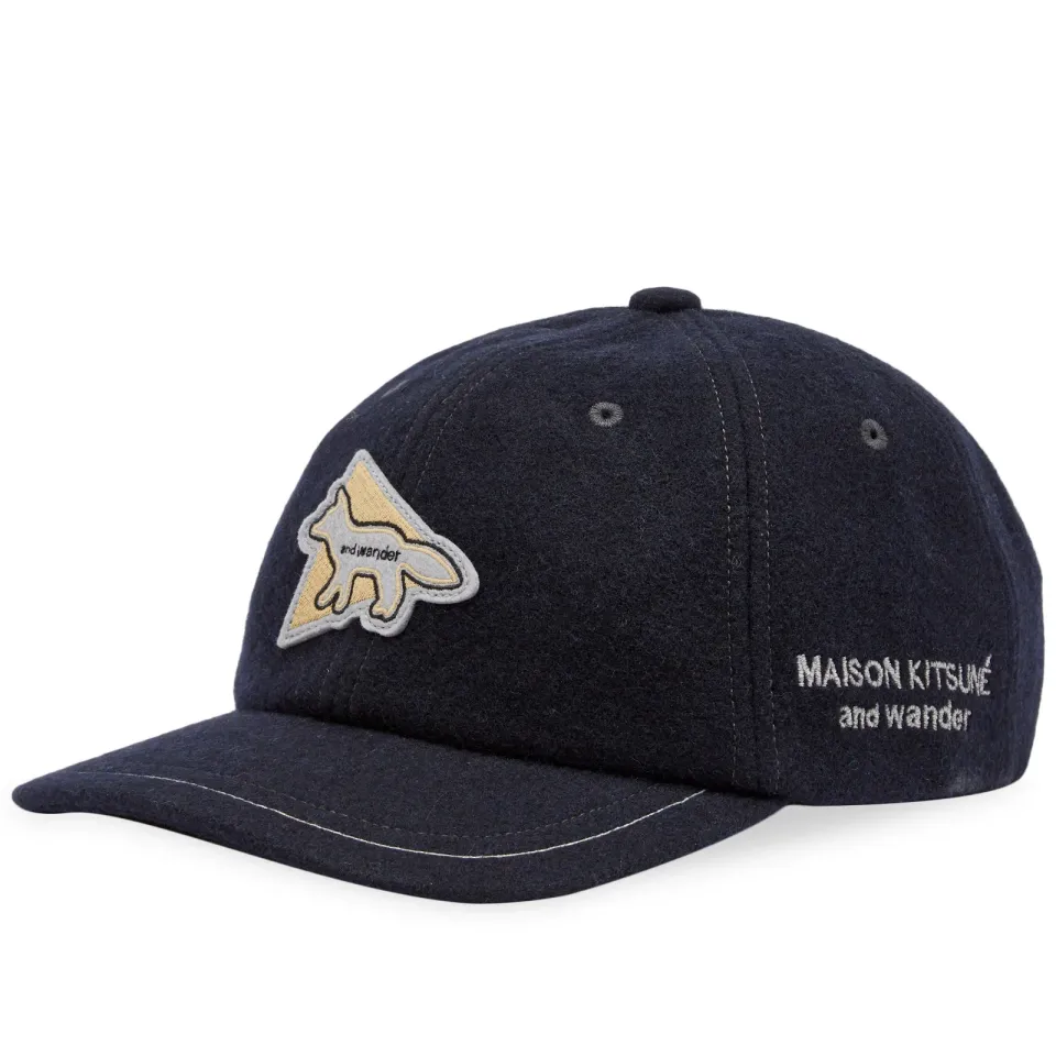 x Maison Kitsune Wool Cap