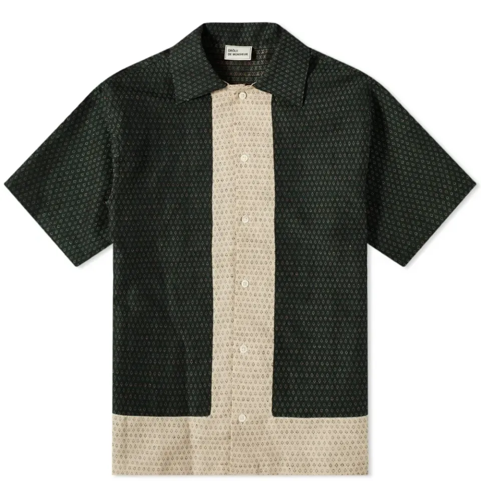 Drôle de Monsieur Linen Yoked Shirt