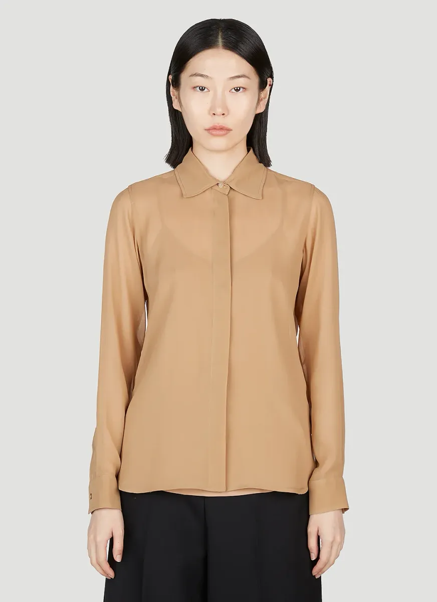 Sheer Georgette Shirt