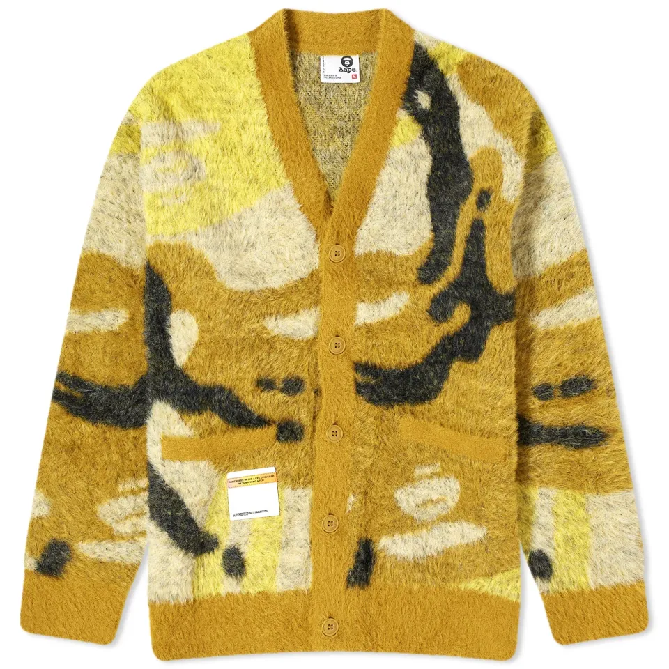 AAPE Camo Cardigan