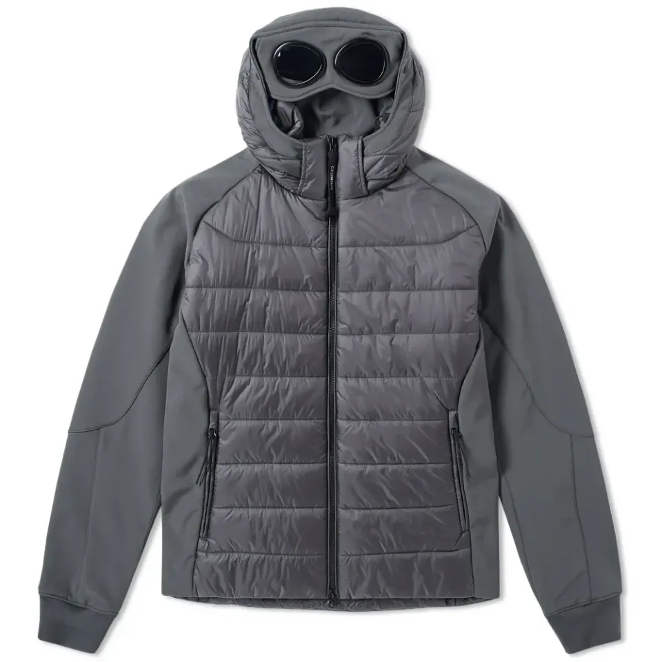 Softshell Goggle Raglan Down Jacket