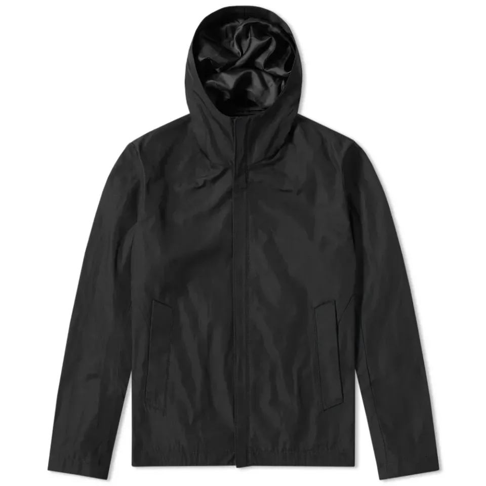 Chambray Memory Hooded Blouson
