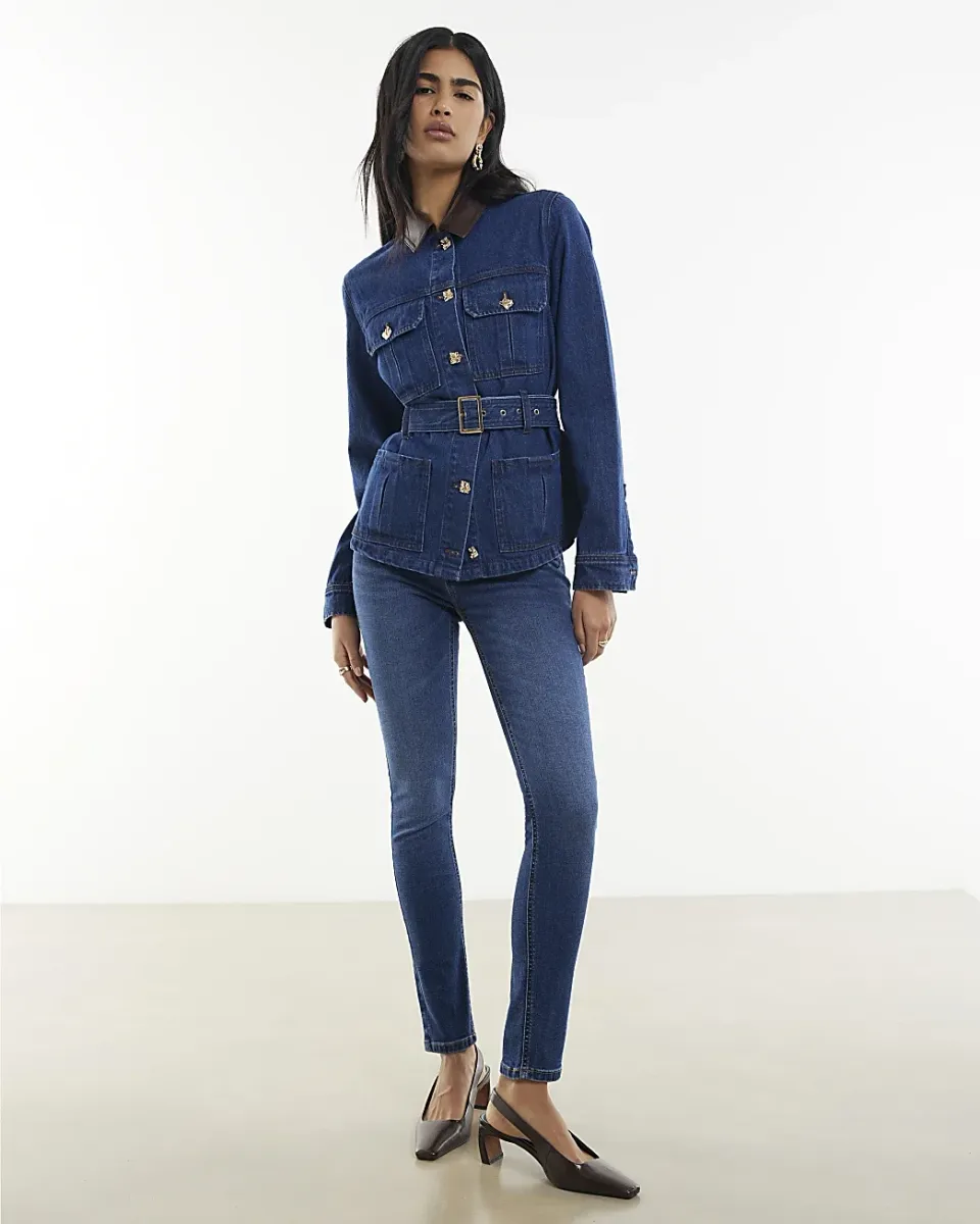 Mid Rise Skinny Jeans