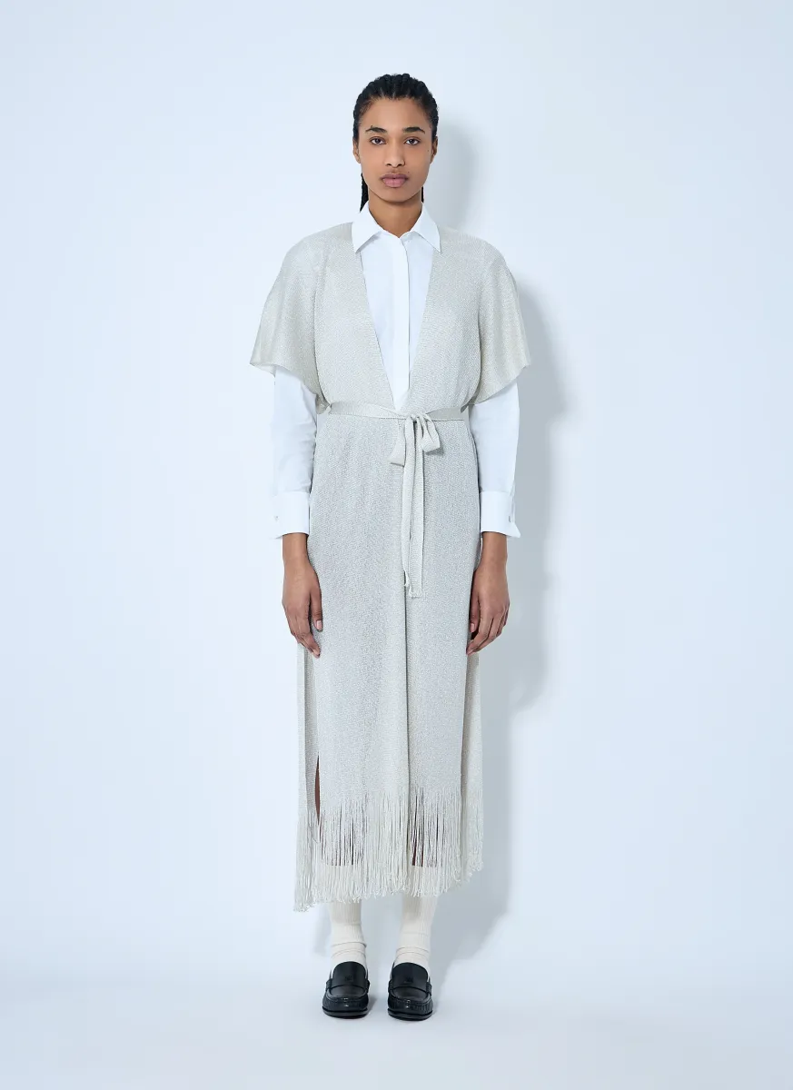 Belted Knit Cardigan