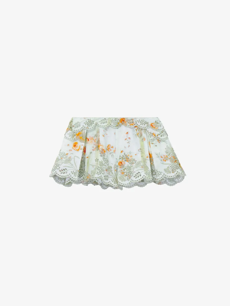 Sangallo Floral Micro Shorts