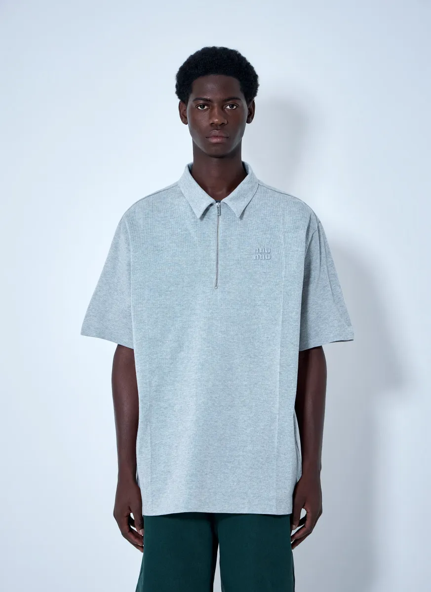 Half-Zip Polo Shirt