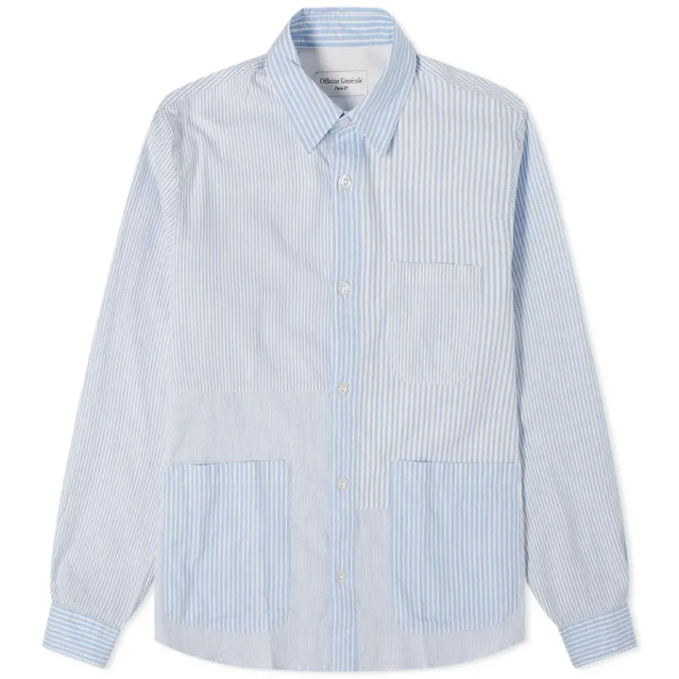 Tony Multi Stripe Patch Shirt