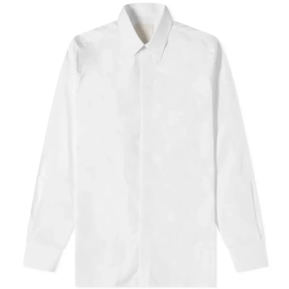 4G Embroidered Poplin Shirt