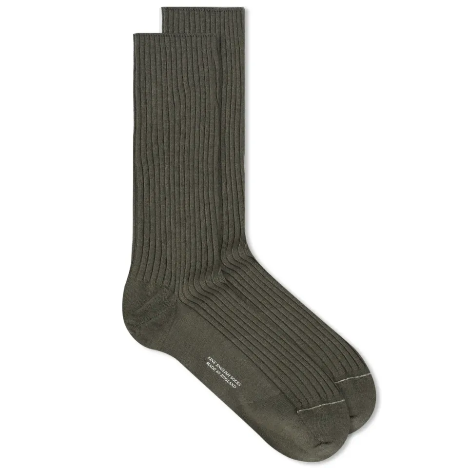 Merino Rib Sock