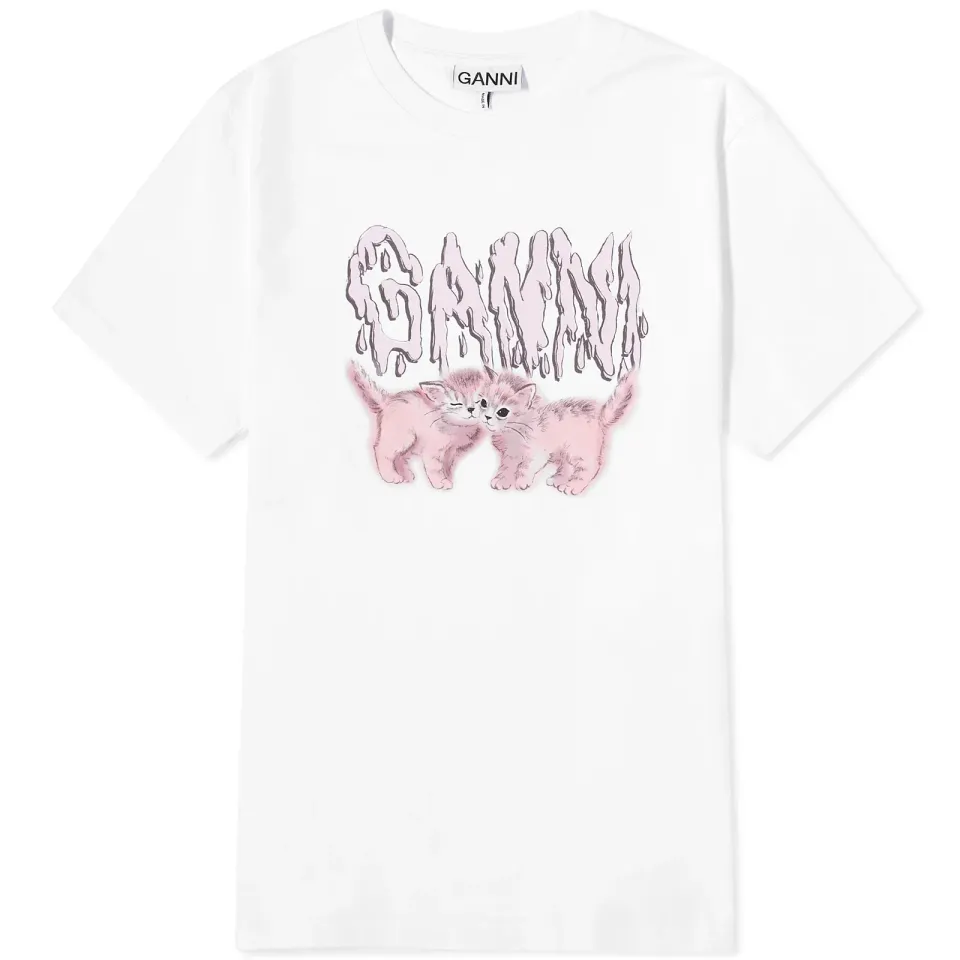 Basic Jersey Cats Relaxed T-Shirt