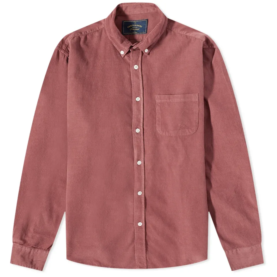 Cord Buton Down Corduroy Shirt