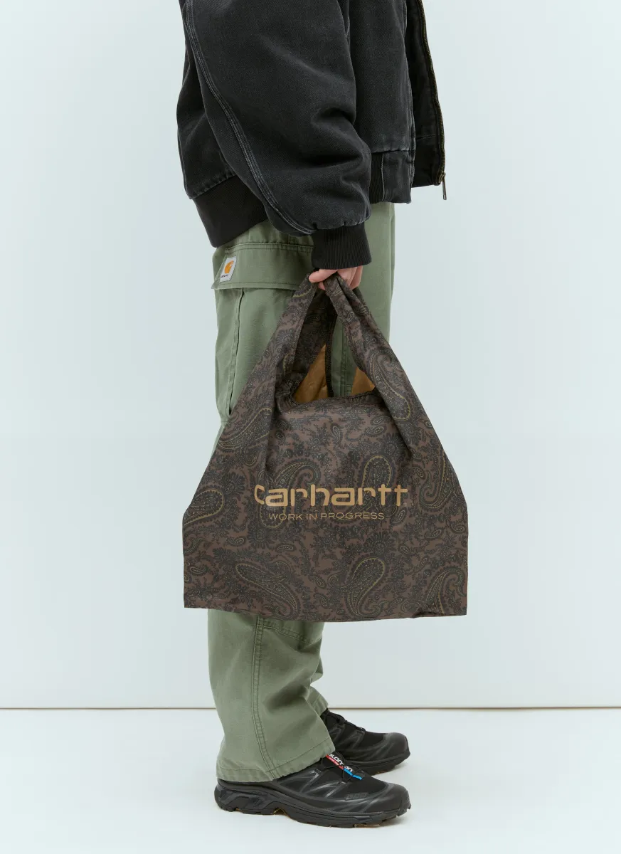 Paisley Packable Tote Bag