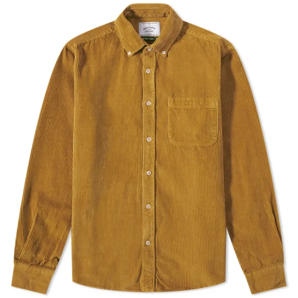 Lobo Button Down Corduroy Shirt