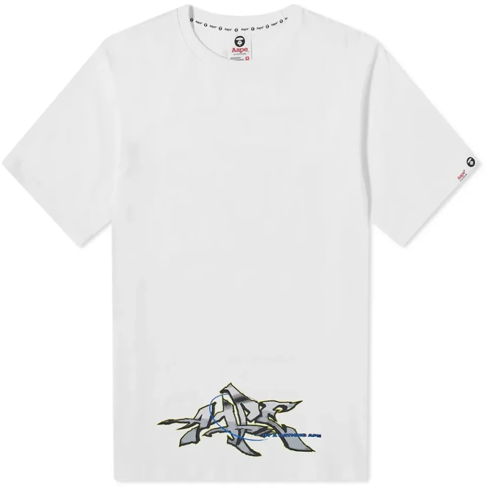 AAPE Wreath Print T-Shirt