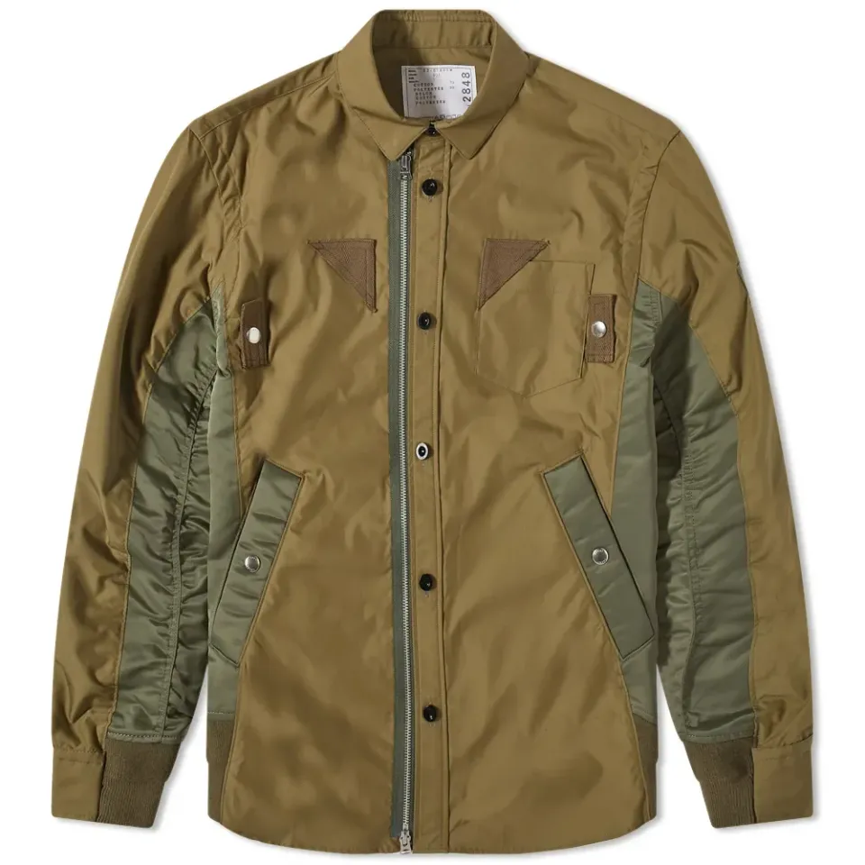 Cotton Weather MA-1 Overshirt