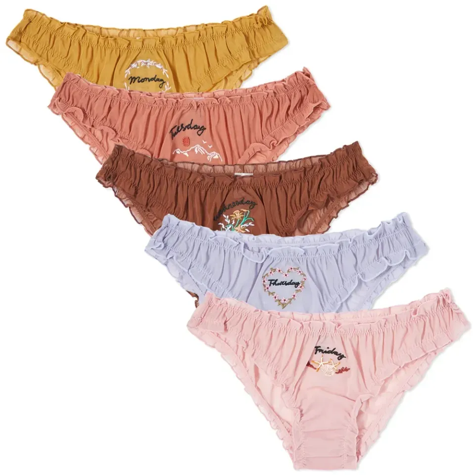 Lola Weekday Brief Set - 5 Pack
