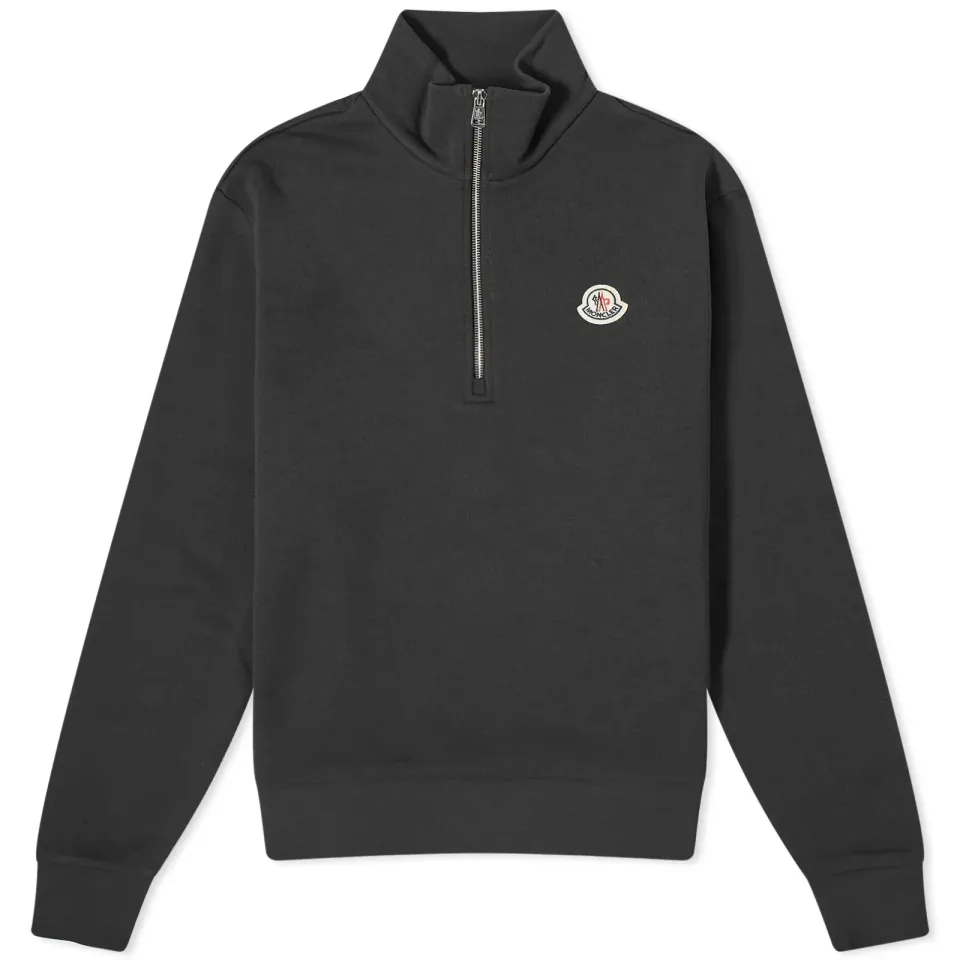 Badge Logo Quarter Zip Sweat