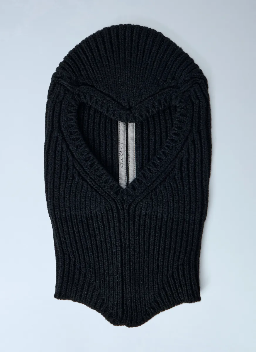 Ribbed Knit Balaclava