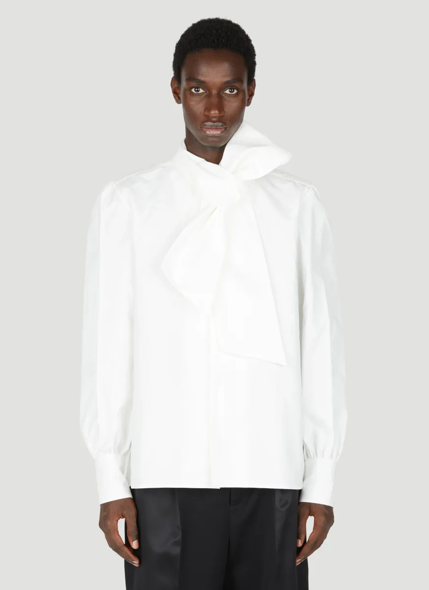 Lavallière Neck Shirt