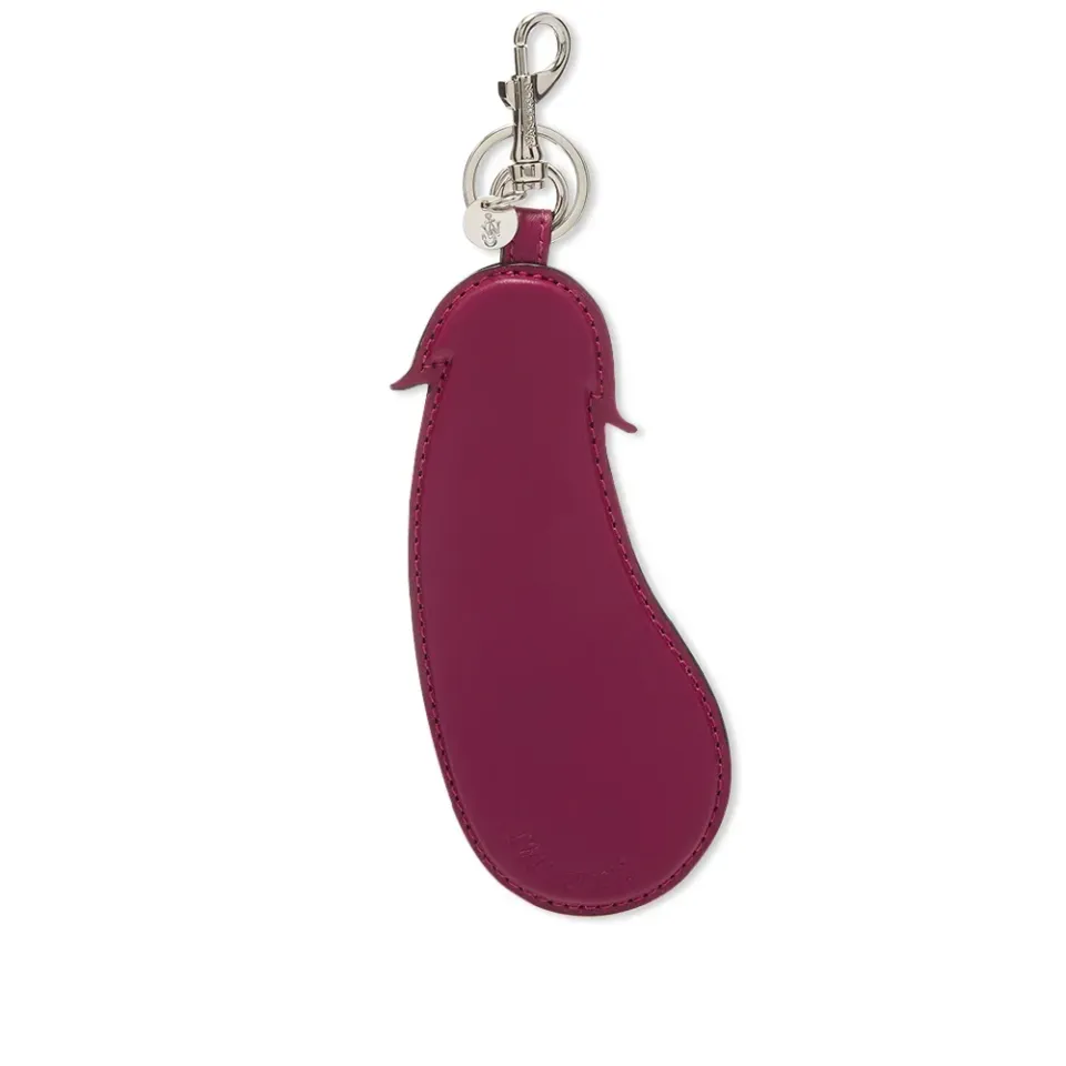 Aubergine Keyring