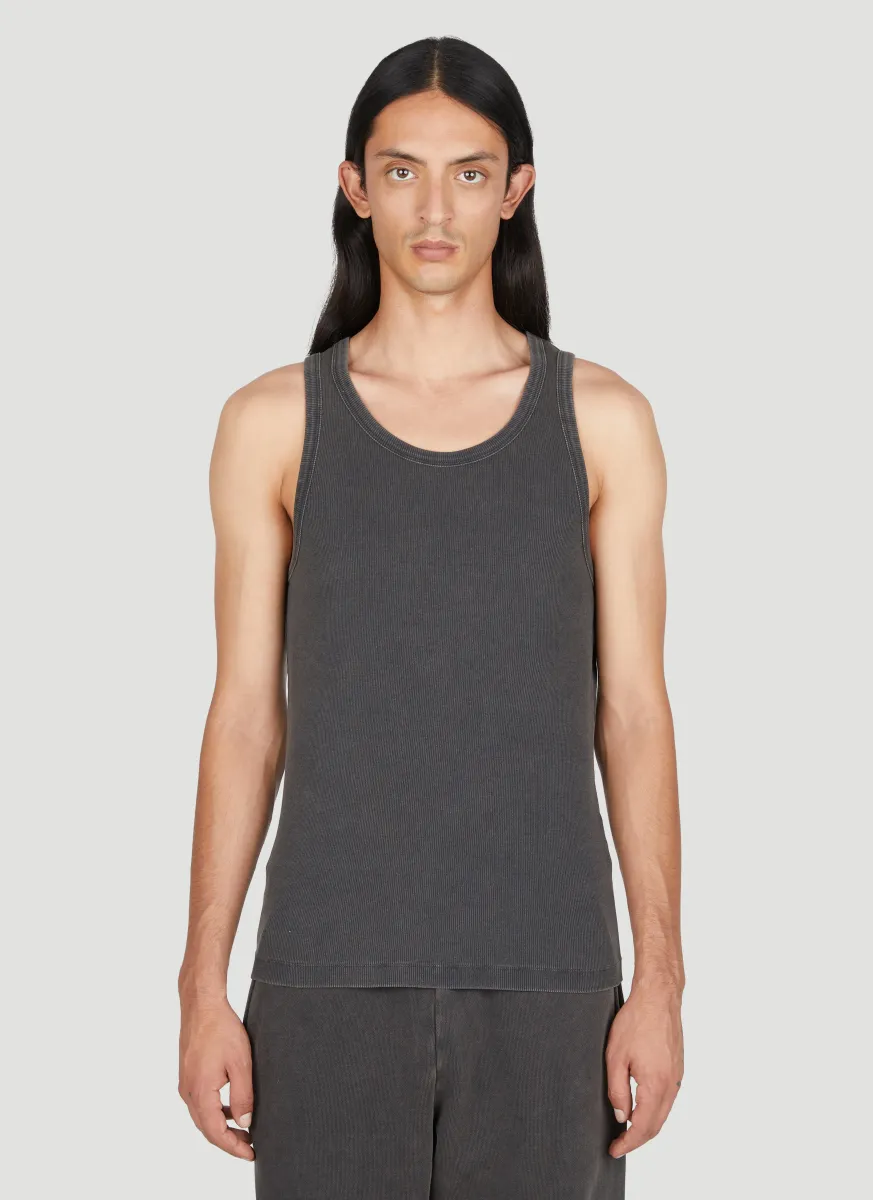 Washed Rib Tank Top