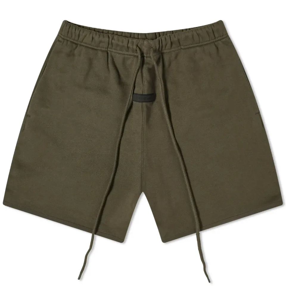 Spring Tab Detail Sweat Shorts