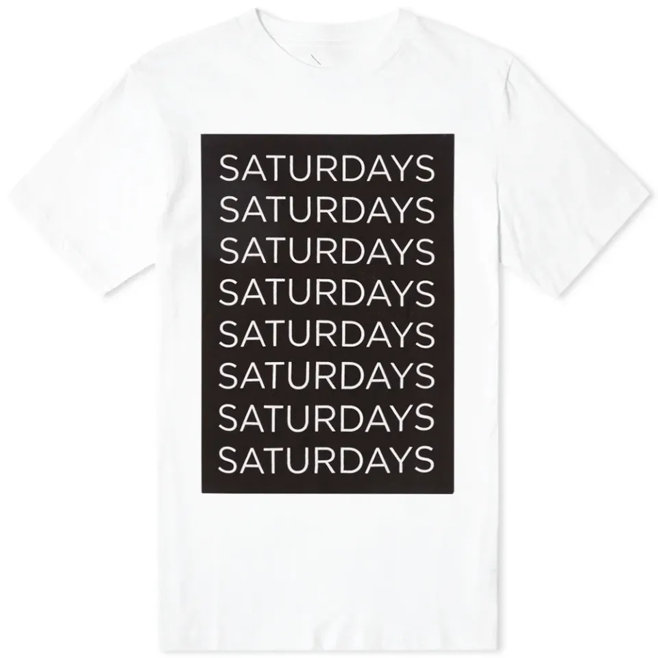 Saturdays Block Tee