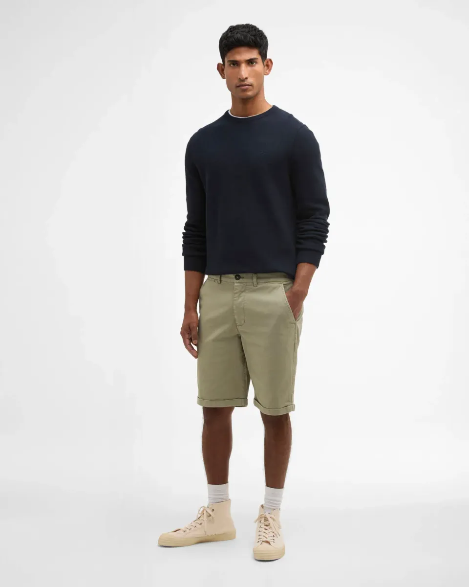 Washed Twill Chino Shorts