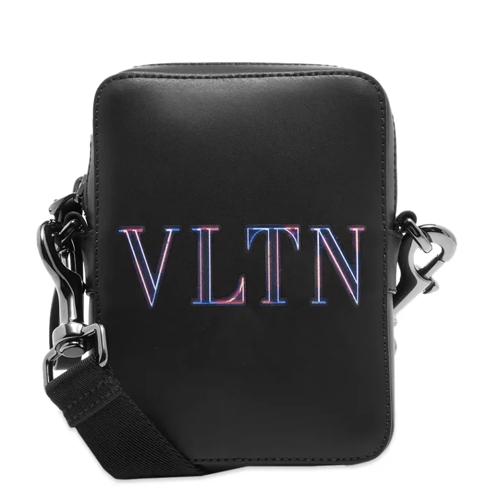 Neon VLTN Logo Small Cross Body Bag