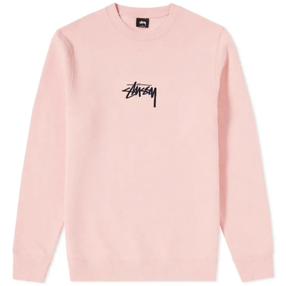 Stock Logo Applique Crew Sweat