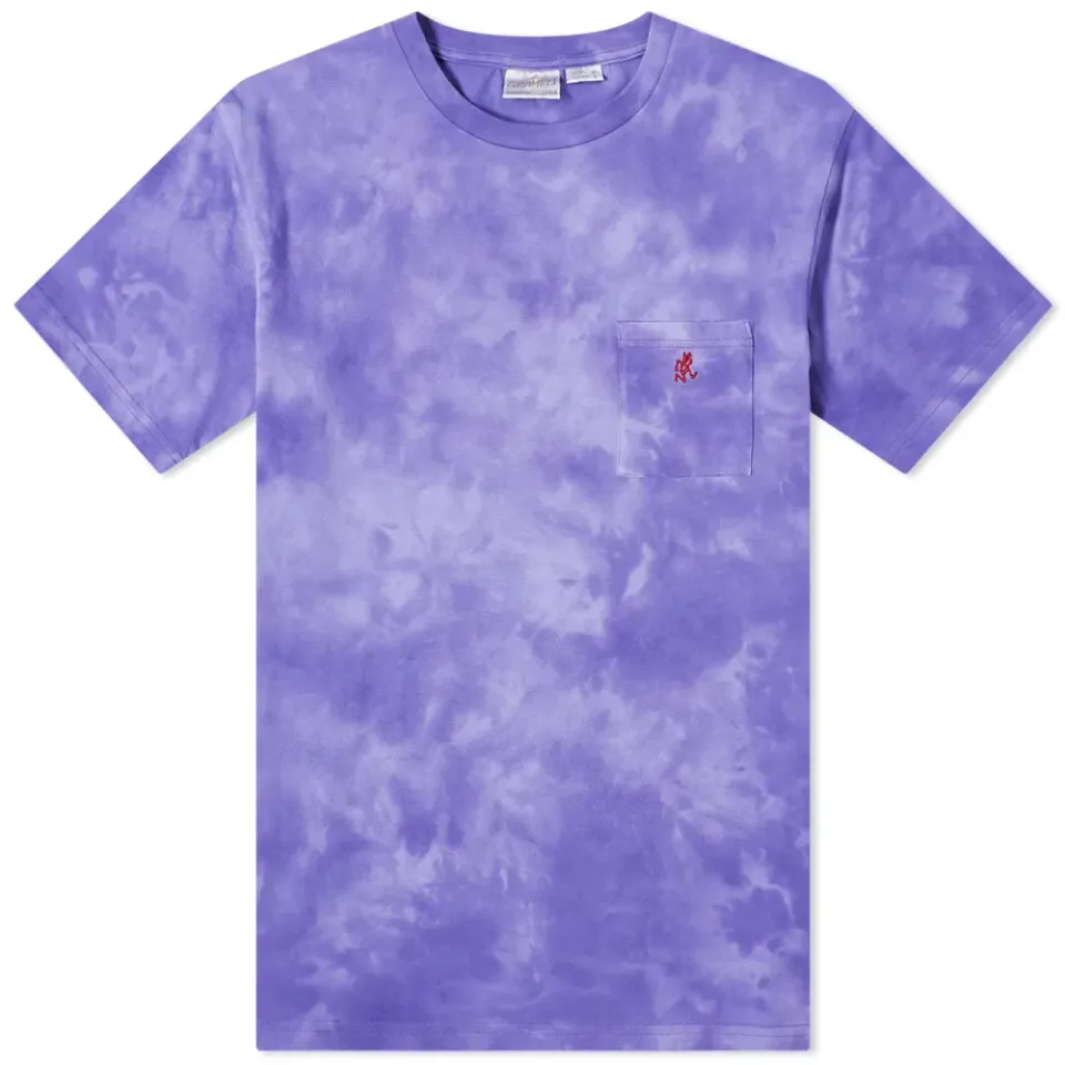 One Point Tie Dye Pocket T-Shirt