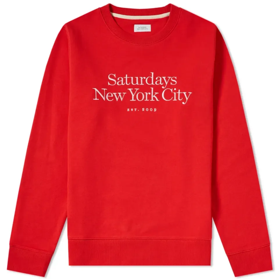 Bowery Miller Standard Embroidered Crew Sweat