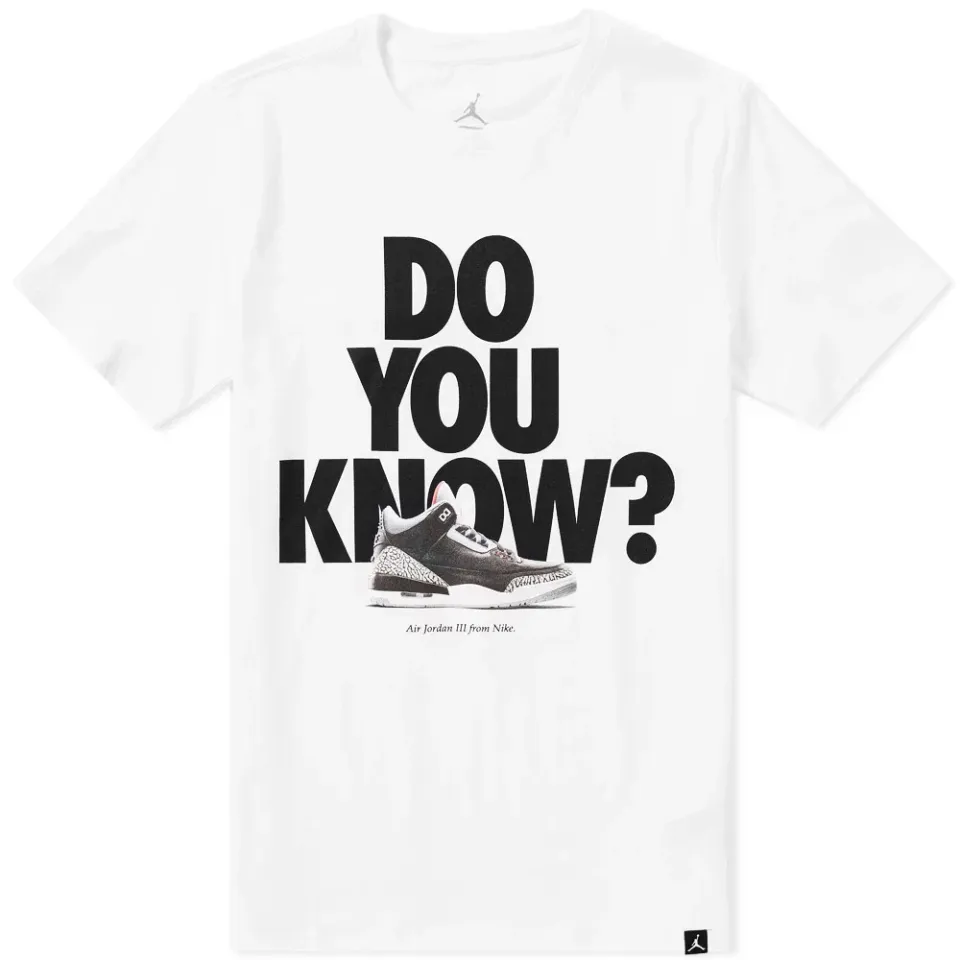Jordan AJ 3 Do You Know Tee