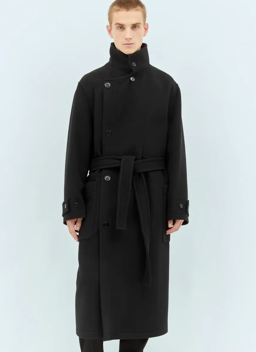 Wrap Wool Coat