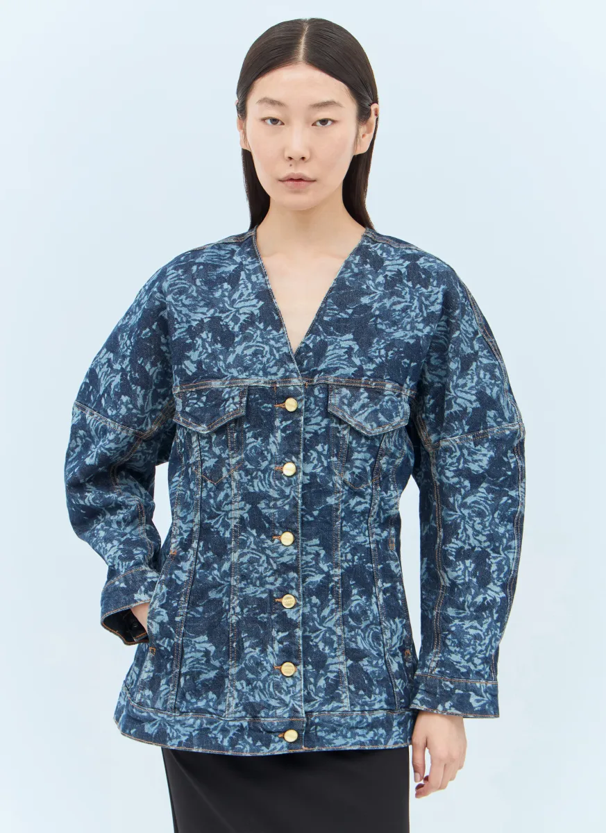 Lazer Denim Blazer