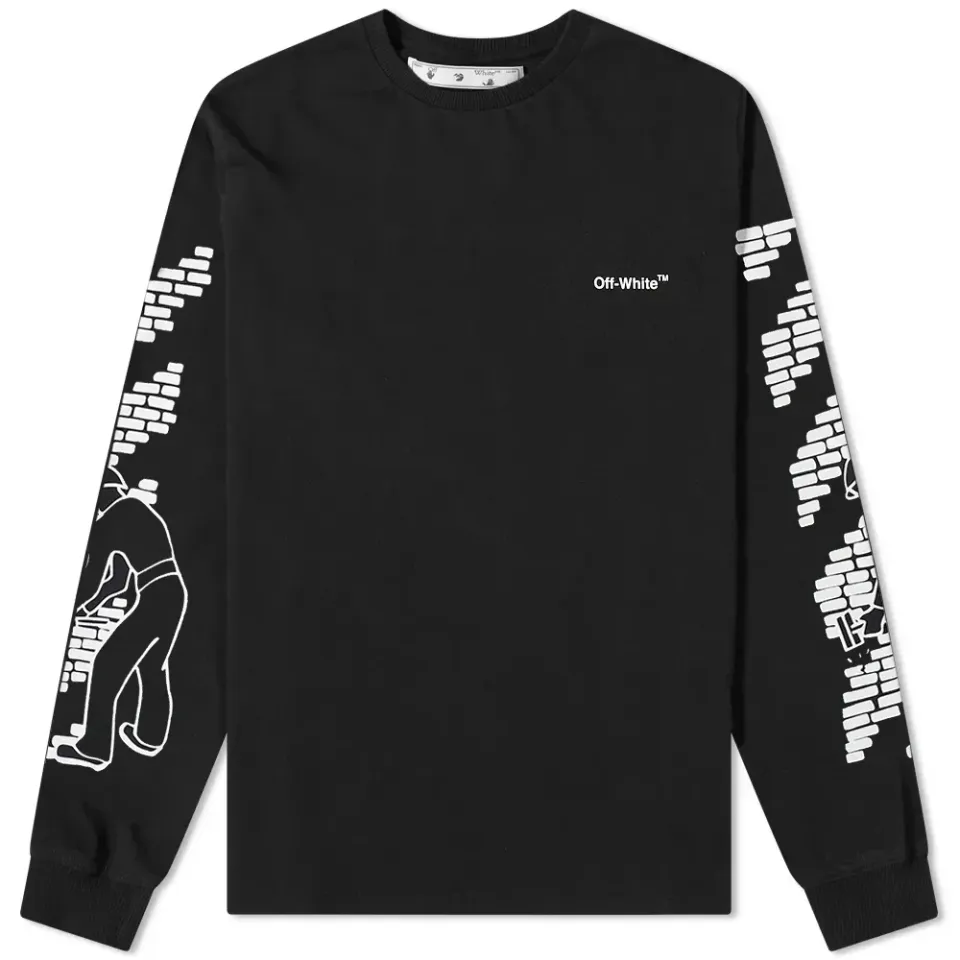 Long Sleeve Bricks Skate Diagonal T-Shirt