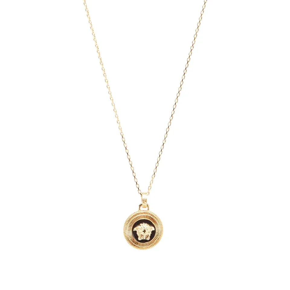 Medusa Head Medallion and Necklace