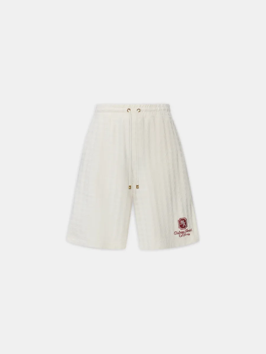 MA CHATEAU OVERSIZED SHORT - Alabaster