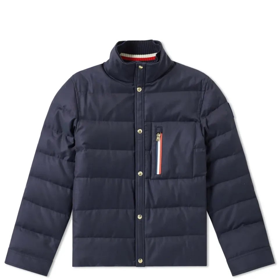 Gamme Bleu Knit Insert Down Jacket