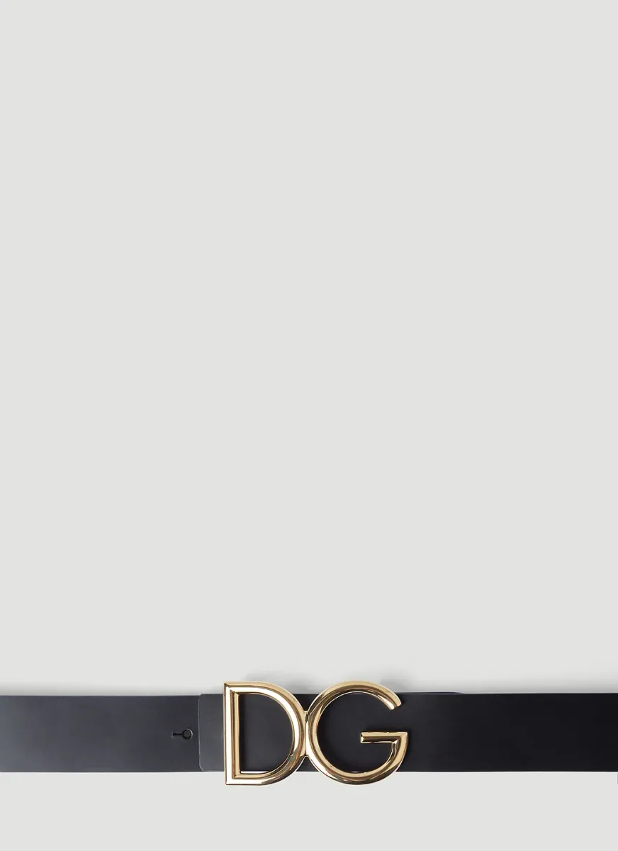 Logo Plaque Belt