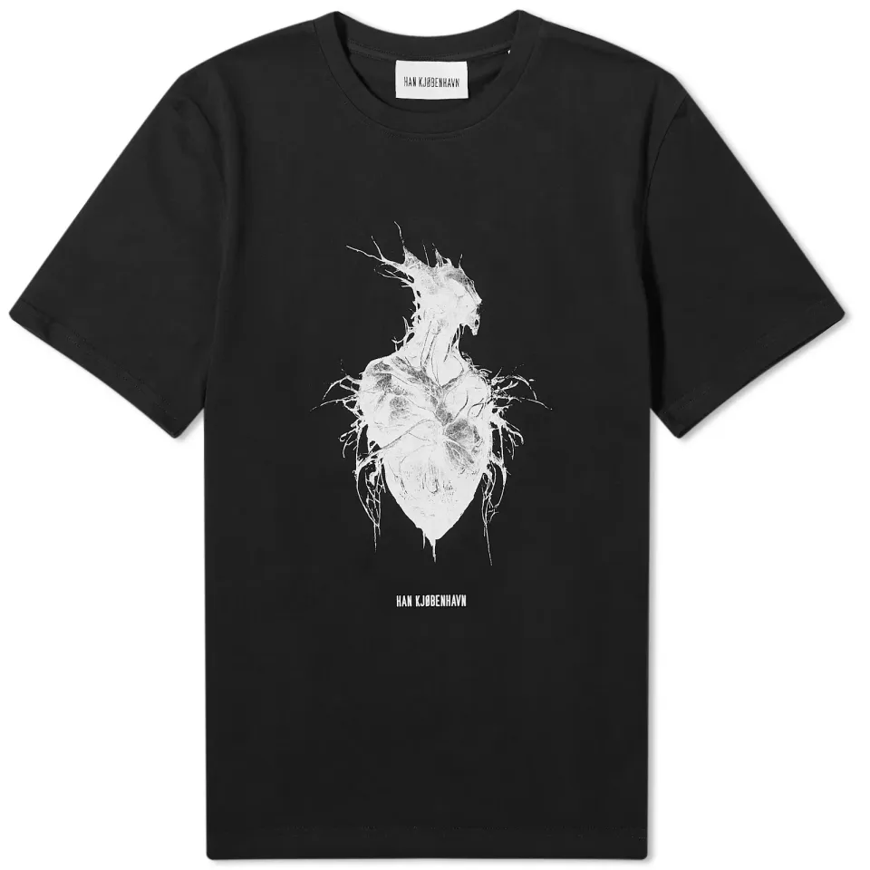 Heart Monster Print T-Shirt