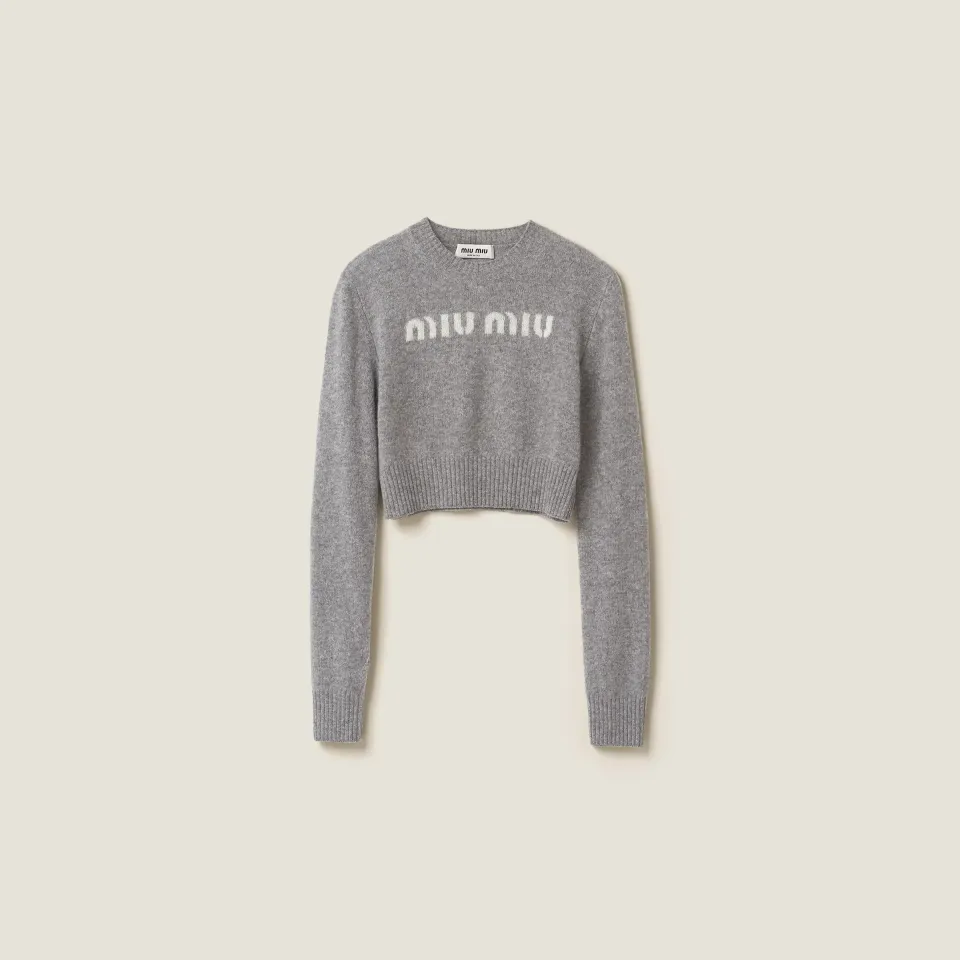 Wool and cashmere sweater