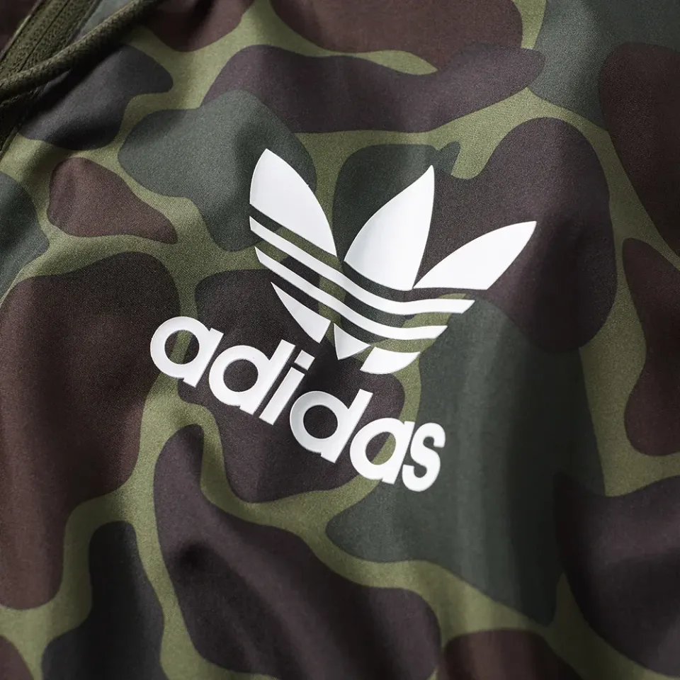 Camo Windbreaker