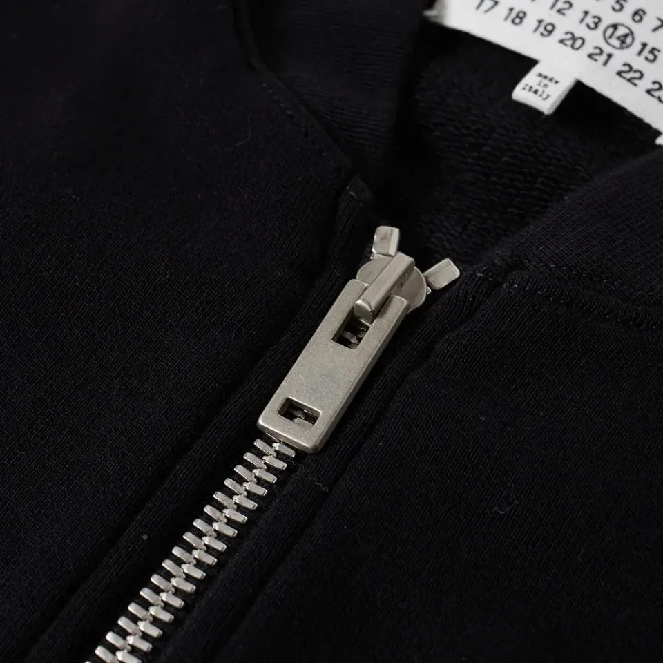 14 Elbow Patch Zip Sweat